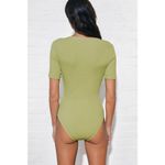 Mara Hoffman pistachio green Marlowe Body suit size xxs Photo 3