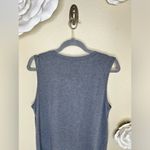 The Rolling Stones NTM:  Red, White & Blue Lips Graphic Gray Muscle Tank Top Sz L Photo 9