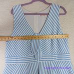 Hutch Anthropologie baby blue and white Bowtie Dress, women plus size 1X Photo 6