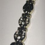 NEW BATTERY Silver Tone CZ Rhinestone Mother of Pearl Classic Wristwatch Watch Photo 2