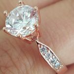 Beautiful 18k Engagement Ring From Poshmark Gold Photo 0