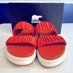 Sorel Sandals Roaming Desert Sun Two Strap Slides Size 9.5 Photo 2