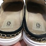 UGG  Caleel Black Leather Espadrille Sneakers Photo 12