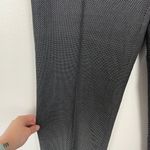 Armani Collezioni Woman's 8 Black Straight Leg High Rise Micro Polka Dot pants Photo 1