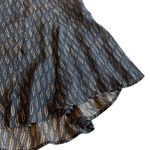 ALC Frank A.L.C. Button-Down Shift Dress 100% Silk Fun Print Short Sleeve Size 4 Women's Photo 4