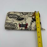 Sakroots  Artist Circle Coated Canvas Zip Around Accordian Wallet Peace Nature Photo 3