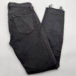 J Brand Factory Distressed Cropped Demen Grey Mid-Rise w/Raw un-Hem Size 25 Photo 1