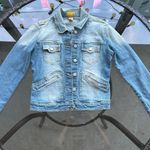Nine West Vintage Denim Jean Jacket in Blue Dark/Light Wash - Small Photo 2