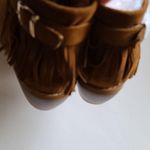 Allegra K . fringed boots size 6½ Photo 2