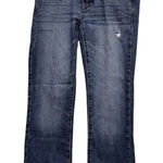 American Eagle 305-003 American‎ Eagle Jeans Distressed Stretch Slim Boot size 4 Bootcut 28x28 Photo 0