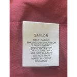 Saylor Burgundy Velvet Burnout Halter Mini Dress Size S Ruched Lined Sexy Photo 7