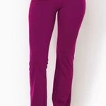 Lilly Pulitzer Luxletic High Rise Waist Mulberry Pink Carpe Vita Flare Legging Photo 2