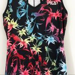 FILA Rainbow Jungle Floral Racerback Tank Top Photo 1