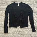 H&M Black Long Sleeve Cardigan Photo 0