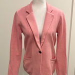 JCrew Factory Petite Knit Blazer Sz MP Pink Photo 0