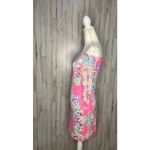 Lilly Pulitzer  XXS Pink Off-The-Shoulder Dress‎ Coral Reef Print Casual Photo 4