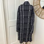 Anthropologie Boho Artsy Hippie Blue Long Cardigan Sweater Sz S Charlie & Robin Photo 4