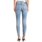 RE/DONE  Originals High-Rise Ankle Crop Stretch Mid-90’s Wash Blue Jeans Size 26‎ Photo 1