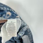 American Eagle  Women's Blue Paisley Super Stretch‎ Jegging Denim Jeans Size 8 Photo 9