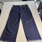 Oliver Logan Oliver Longan Classic Dark Blue Wide Leg Women's Jeans Photo 0