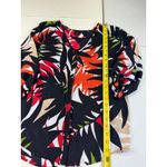 Worthington  Women's Blouse Top Size S Floral Print V Neck 3/4 Sleeve‎ Photo 6