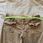 Vintage So Wear It Declare It Corduroy Tan Flare Low Photo 8