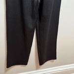 Reformation mason linen pant black high rise drapey wide leg trouser 8Petite NWT Photo 13