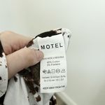 Urban Outfitters [] Motel Ardilla Cow Print Ruched High Neck Tank Mini Dress XS Photo 11