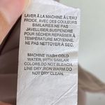 Garage Taupe Grey Satin Tie Front Slitted Spaghetti Strap Mini Slip Dress Size M Photo 5