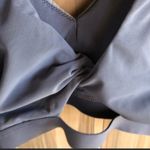 Nike sports bra blue in color size large Photo 5