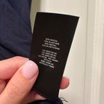 Aritzia Sunday Best‎ Navy Blue Rib Seamless Crew Tank Size M Photo 2