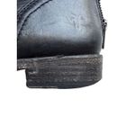 Frye Pippa Black Leather Buckle Moto Short Boots Women’s Size 6 Photo 8