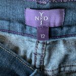 NYDJ  Denim Jean Shorts Lift Tuck Womens 12 Not Your Daughters Jeans Photo 7