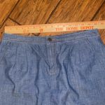 Banana Republic  lightweight Denim Blue skirt with pockets woman’s size 6 Photo 6