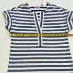 Vineyard Vines  Women’s Striped Shirt Dress XXS New White with Blue Stripes Photo 8