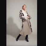 Maison Du Soir Black Yellow Floral Kimono Robe S/M Photo 1