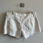 Free People white denim jeans short shorts Photo 4