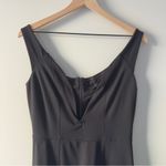 Revolve  NBD Black Sleeveless Dress Plunge Wired V-Neck Mini Zip Up Zipper Solid Photo 5