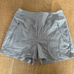 Athleta  trekkie north gray mini shorts Photo 0