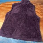 The North Face Deep Purple Fleece Vest soft XL full zip Photo 4