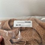 PINK - Victoria's Secret Victoria’s secret PINK brown teddy button snap jacket size large light weight Photo 12