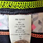 Trina Turk  Recreation Cropped Leggings Pink Black Women's Size  Small Photo 8