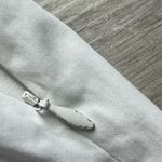 Eileen Fisher Organic Cotton Spandex Chino Cropped White Pants Size M Stretch Photo 3