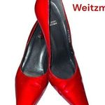 Stuart Weitzman  luxury beautiful candy apple red heels! Photo 1