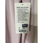 NWT Lululemon Swiftly Tech Long Sleeve Shirt 2.0 Size 12 Blissful Pink Photo 3