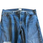 Hudson Jeans Hudson Muse Crop Skinny Jeans Hustle Wash Denim Raw Step Hem Size 30 Women's Photo 1