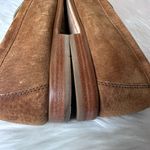 G.H. Bass & Co. Weejuns Tropic Floral Suede Leather Loafers Size 11 Brown Photo 10