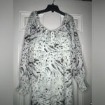 ALL SAINTS NEW NWT Bari Perpetua Long Sleeve Dress In Soft Grey Size 8 women’s Photo 1