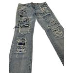 Rue 21 Premiere by jeans size 7/8 Distressed Jeans Denim Mid Rise #G2 Photo 9