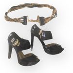 LF new ♐︎ Streets Ahead ♐︎ Twisted Multi Chain Leather Belt ♐︎ Black + Gold ♐︎ Photo 10